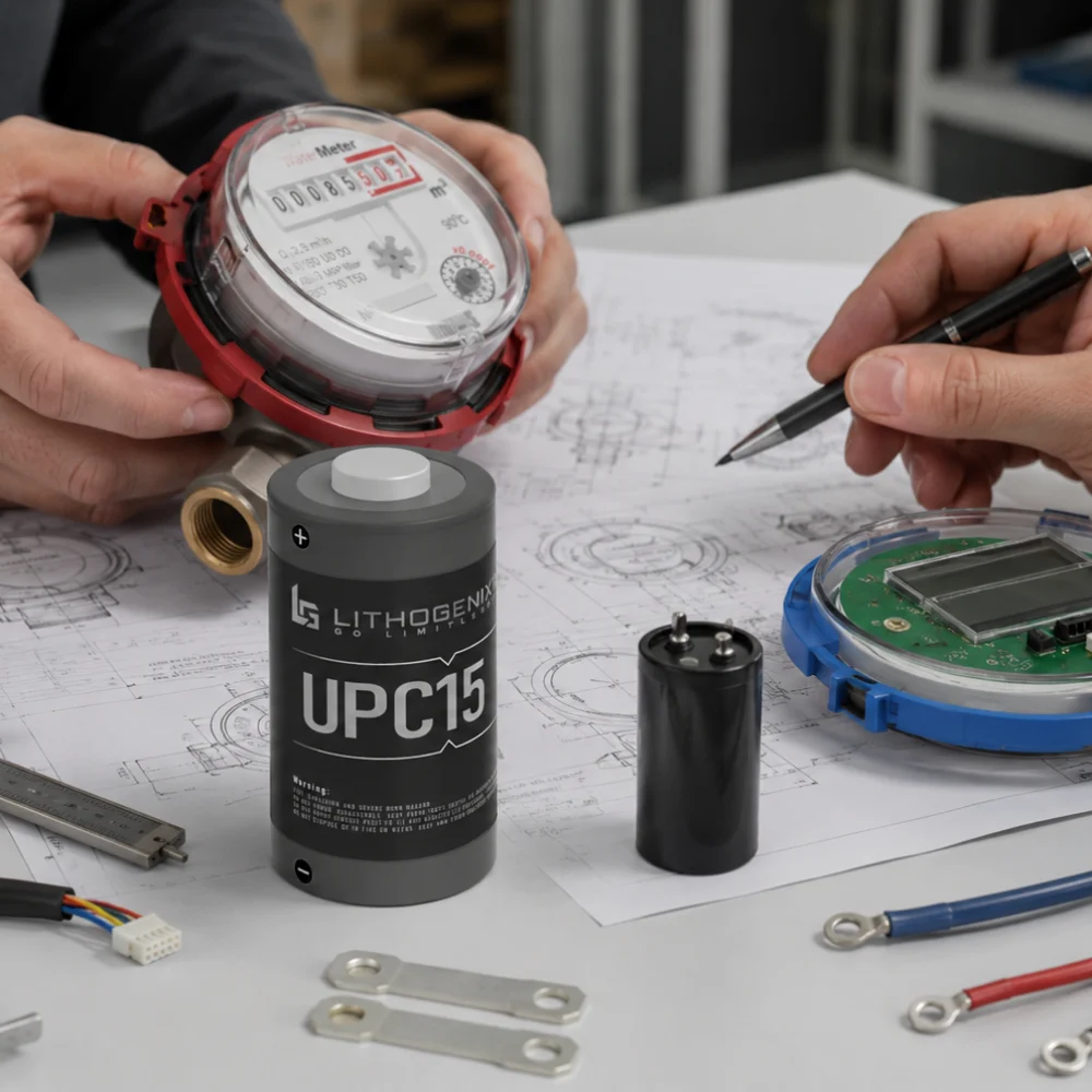 Smart meter battery design in evaluation with battery