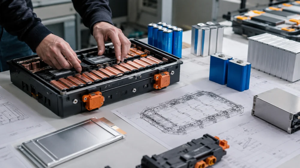 baterry technology Cell & Pack Architecture