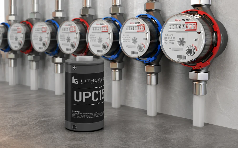 lithogenix battery capacitor for smart meter scenario img